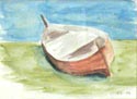 Rosa fiskebåt